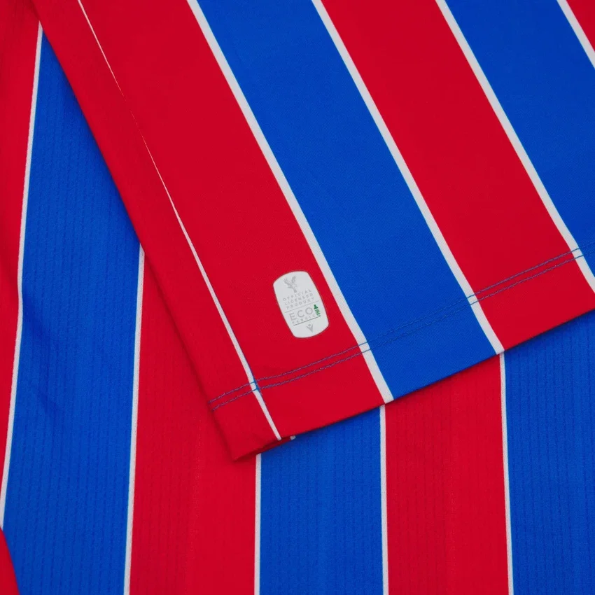 Camisola de jogo em casa do Crystal Palace FC 2025/26 para adultos Camisola de jogo em casa do Crystal Palace FC 2025/26 para adultos