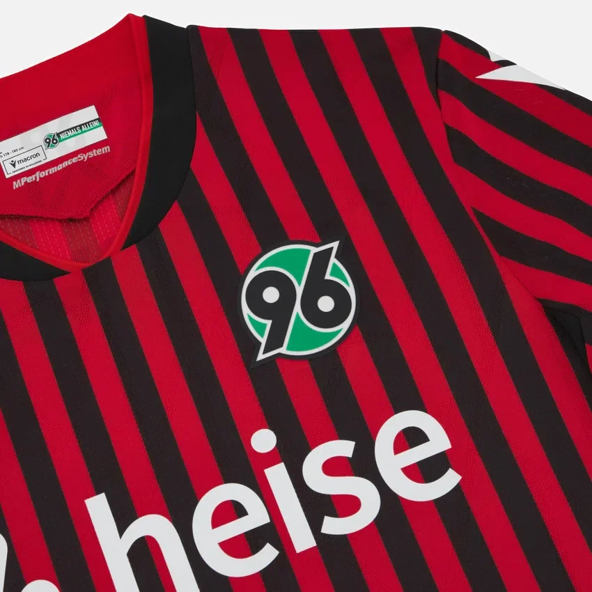 Camisola de jogo em casa do Hannover 96 2025/26 para adultos Camisola de jogo em casa do Hannover 96 2025/26 para adultos