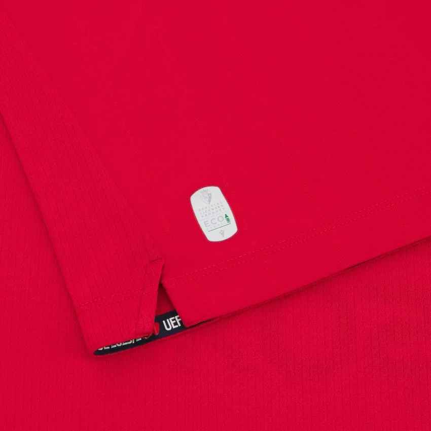 Camisola de jogo em casa do Osasuna 2025/26 para adultos Camisola de jogo em casa do Osasuna 2025/26 para adultos