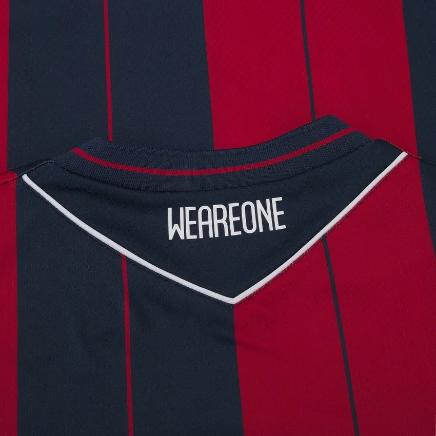 Camisola de jogo em casa para adultos do Bologna FC 1909 2025/26 Camisola de jogo em casa para adultos do Bologna FC 1909 2025/26