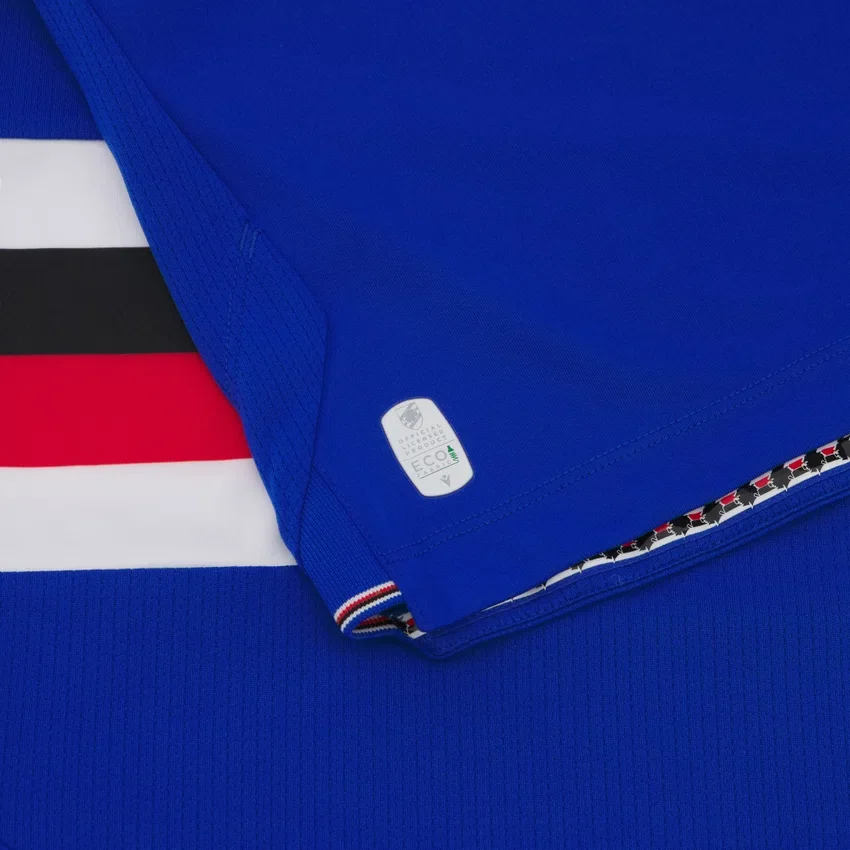 Camisola de jogo em casa júnior da U.C. Sampdoria 2025/26 Camisola de jogo em casa júnior da U.C. Sampdoria 2025/26