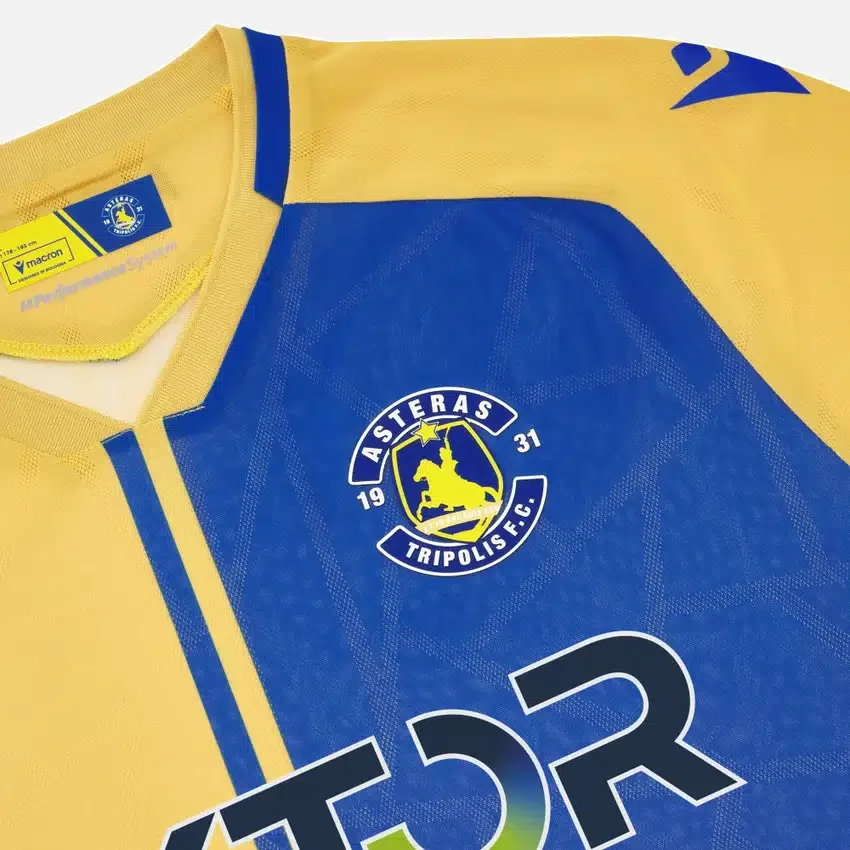 Camisola de jogo em casa para adultos do Asteras Tripolis 2025/26 Camisola de jogo em casa para adultos do Asteras Tripolis 2025/26