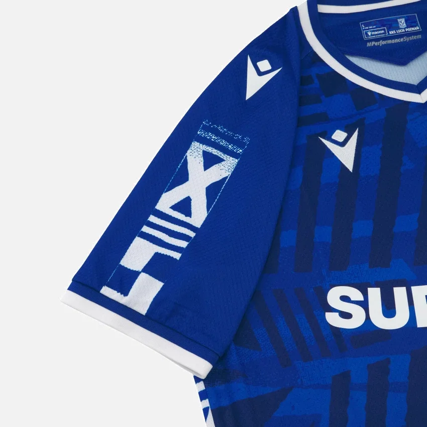 Camisola de jogo em casa para adultos do Lech Poznan 2025/26 Camisola de jogo em casa para adultos do Lech Poznan 2025/26