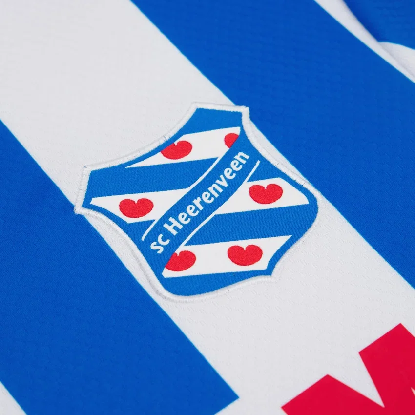 Camisola de jogo em casa para adultos do SC Heerenveen 2025/26 Camisola de jogo em casa para adultos do SC Heerenveen 2025/26