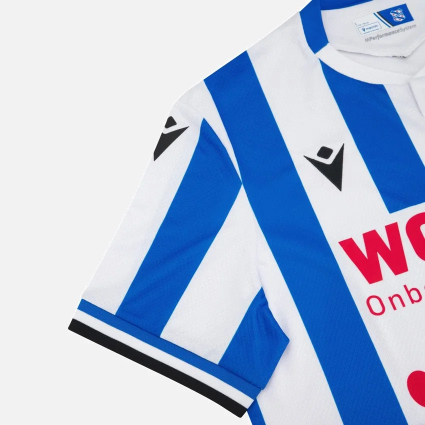 Camisola de jogo em casa para adultos do SC Heerenveen 2025/26 Camisola de jogo em casa para adultos do SC Heerenveen 2025/26