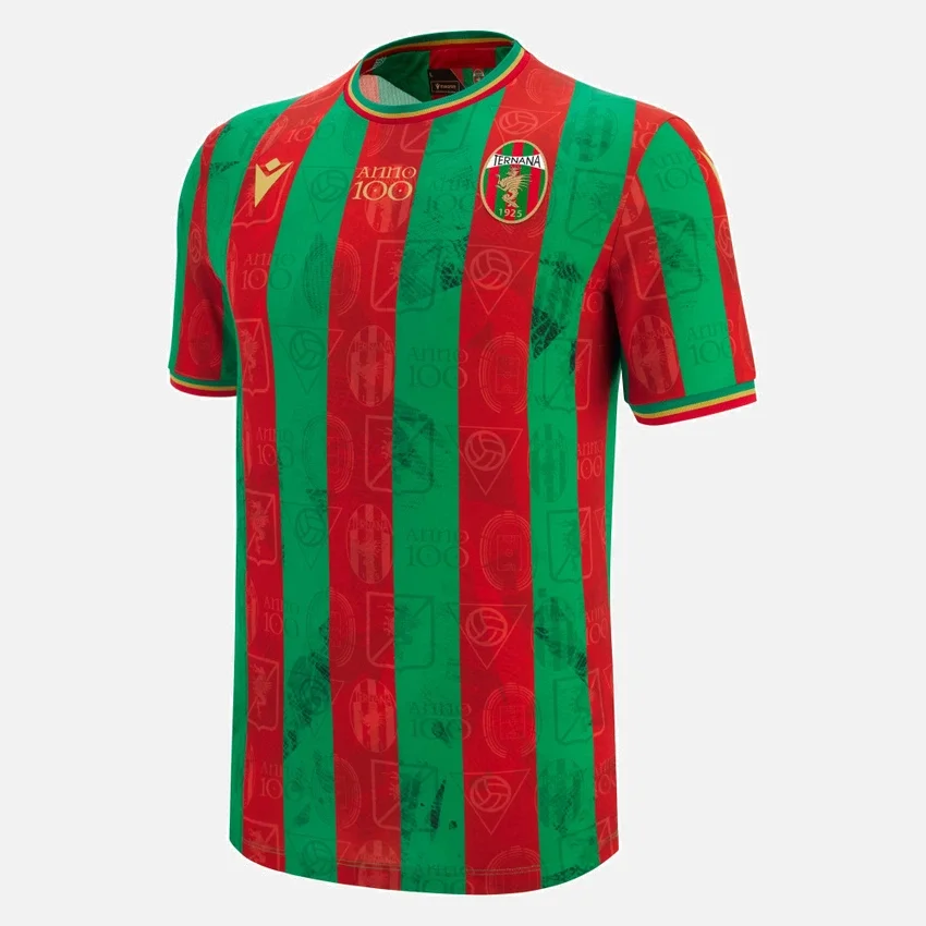 Camisola de jogo em casa para adultos do Ternana Calcio 2025/26 Camisola de jogo em casa para adultos do Ternana Calcio 2025/26