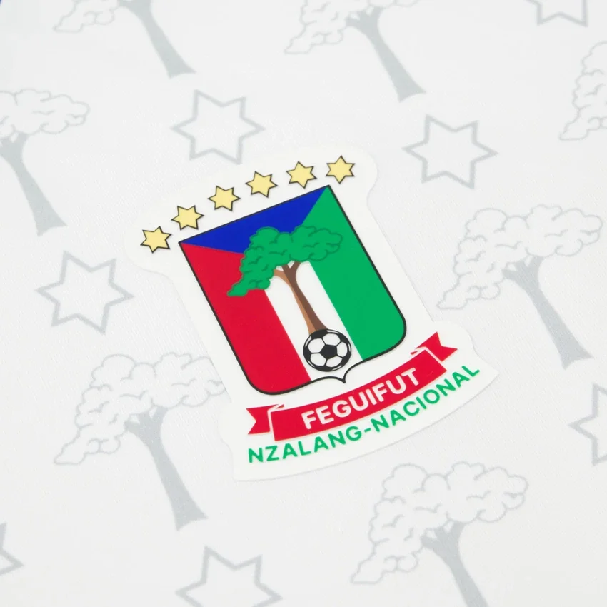 Camisola de jogo fora de casa da Seleção da Guiné Equatorial 2025/26 para adultos Camisola de jogo fora de casa da Seleção da Guiné Equatorial 2025/26 para adultos