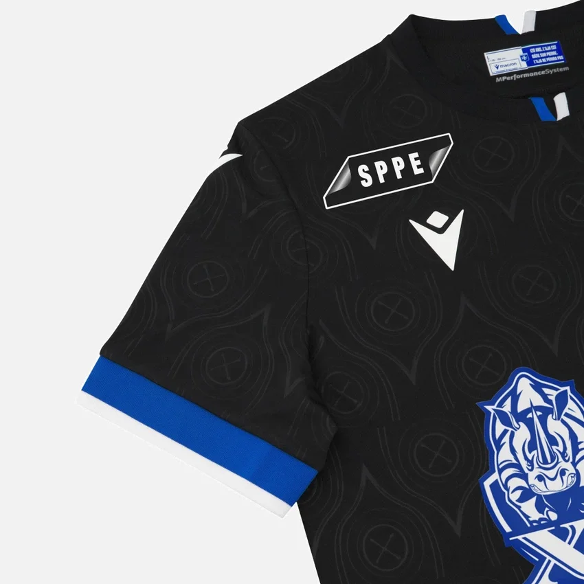 Camisola de jogo fora de casa do Auxerre 2025/26 para adultos Camisola de jogo fora de casa do Auxerre 2025/26 para adultos