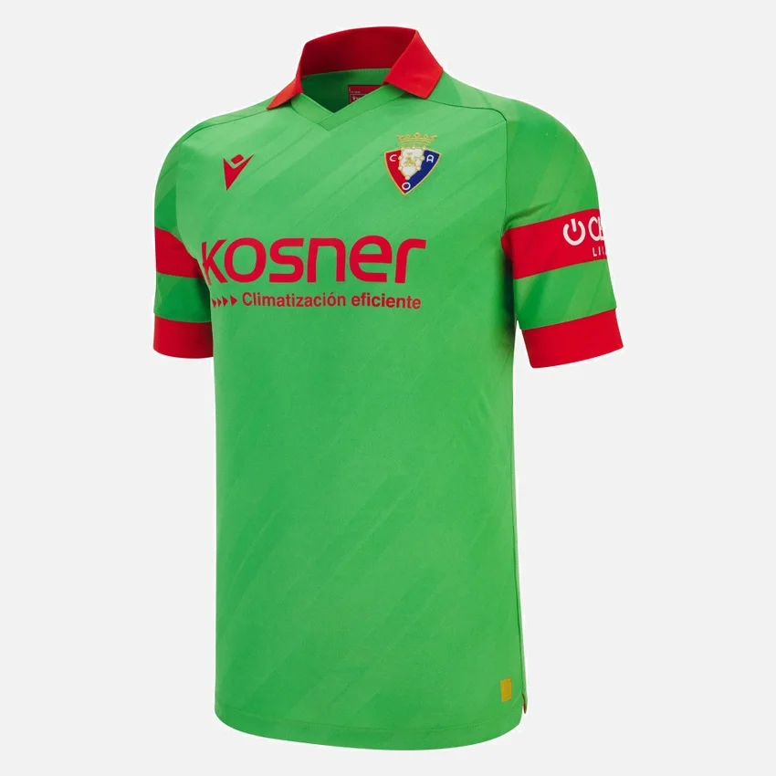 Camisola de jogo fora de casa do Osasuna 2025/26 para adultos Camisola de jogo fora de casa do Osasuna 2025/26 para adultos