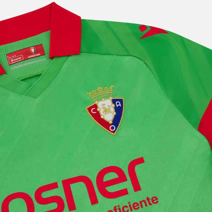 Camisola de jogo fora de casa do Osasuna 2025/26 para adultos Camisola de jogo fora de casa do Osasuna 2025/26 para adultos