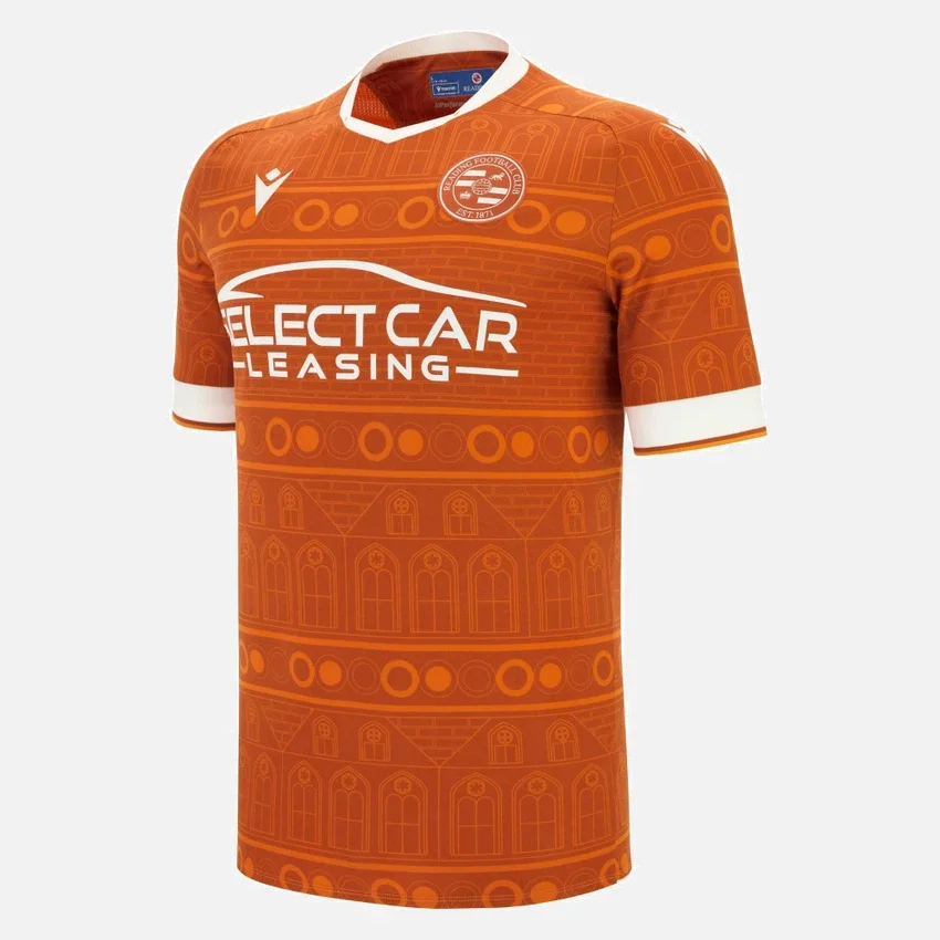 Camisola de jogo fora de casa do Reading FC 2025/26 para adultos Camisola de jogo fora de casa do Reading FC 2025/26 para adultos