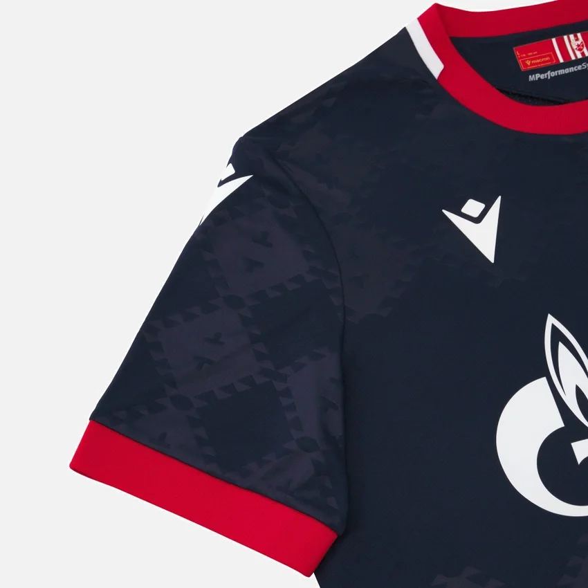 Camisola de jogo fora de casa do Red Star Belgrado 2025/26 para adultos Camisola de jogo fora de casa do Red Star Belgrado 2025/26 para adultos