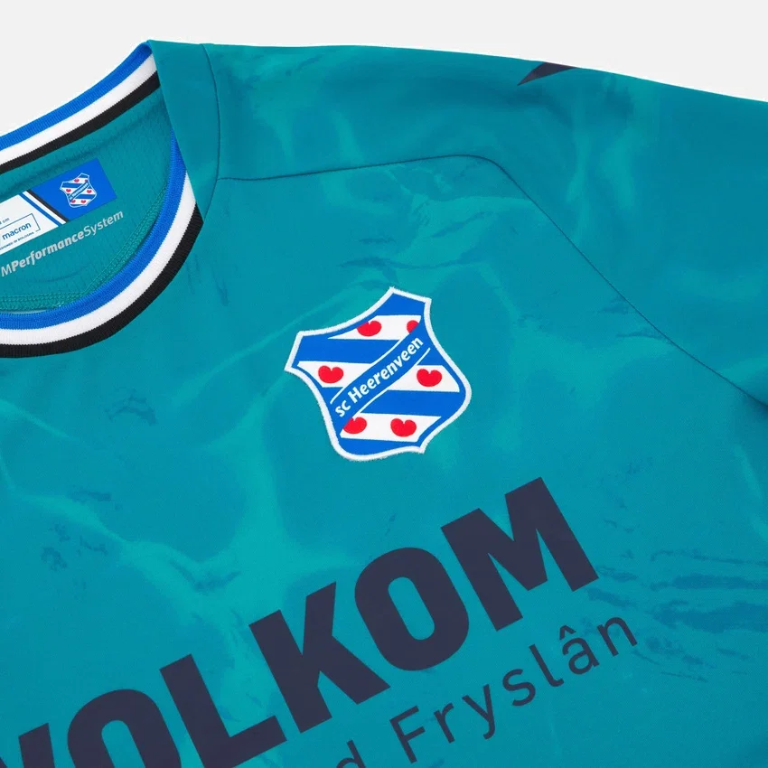 Camisola de jogo fora de casa do SC Heerenveen 2025/26 para adulto Camisola de jogo fora de casa do SC Heerenveen 2025/26 para adulto
