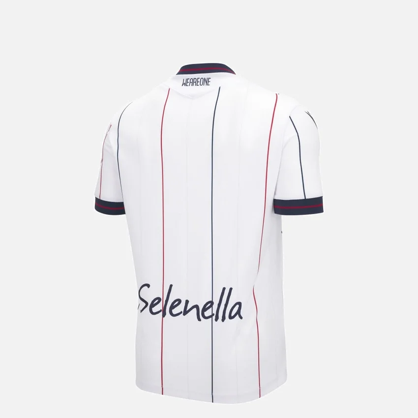 Camisola de jogo fora de casa júnior do Bologna FC 1909 2025/26 Camisola de jogo fora de casa júnior do Bologna FC 1909 2025/26