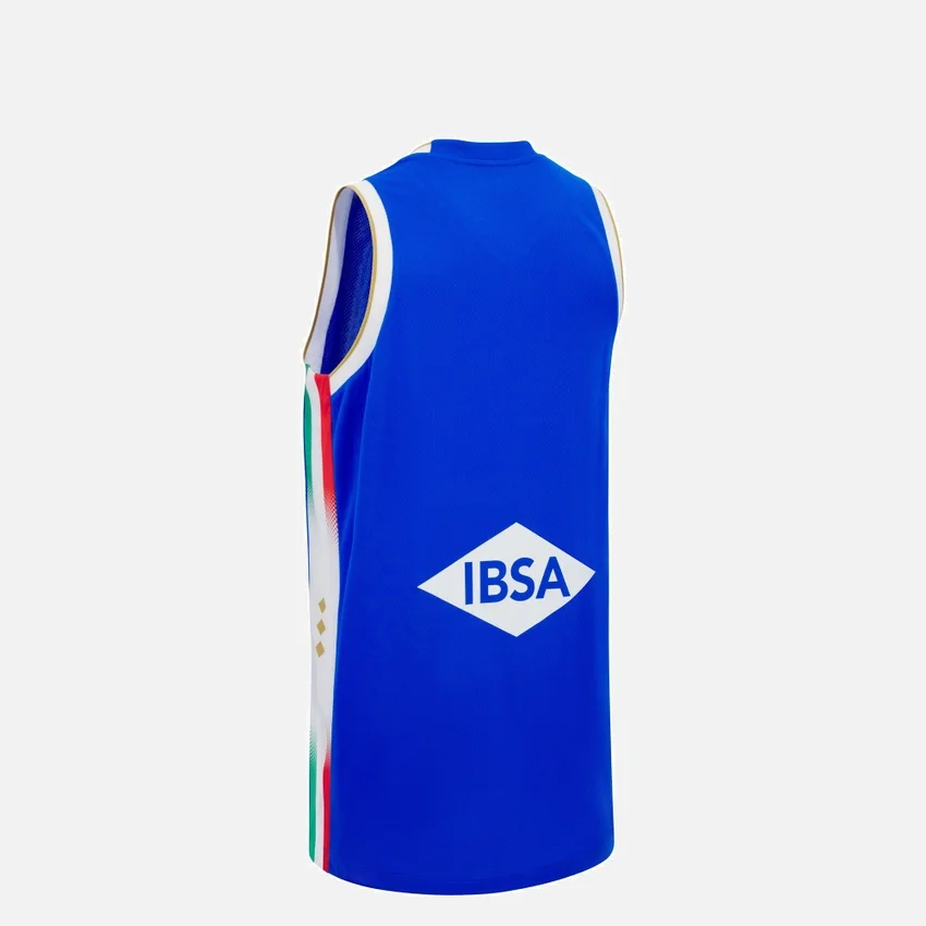 Camisola de jogo fora de casa júnior Italbasket 2025/26 Camisola de jogo fora de casa júnior Italbasket 2025/26