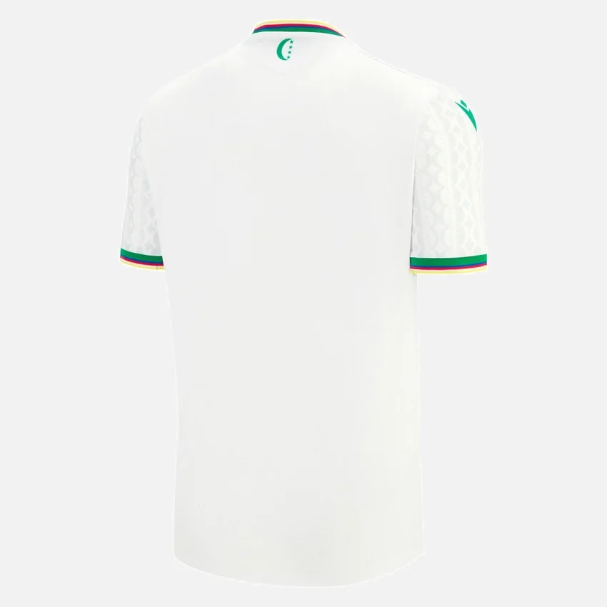 Camisola de jogo fora de casa para adultos da Federazione Calcistica Isole Comore 2025/26 Camisola de jogo fora de casa para adultos da Federazione Calcistica Isole Comore 2025/26