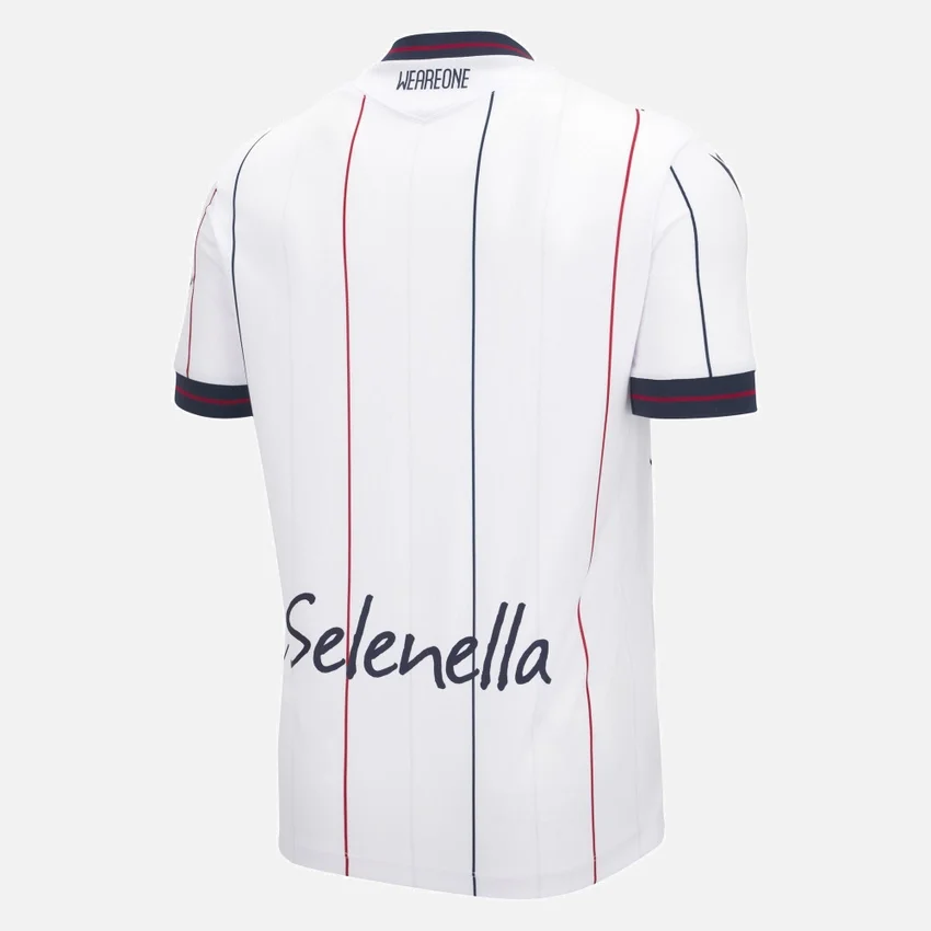Camisola de jogo fora de casa para adultos do Bologna FC 1909 2025/26 Camisola de jogo fora de casa para adultos do Bologna FC 1909 2025/26