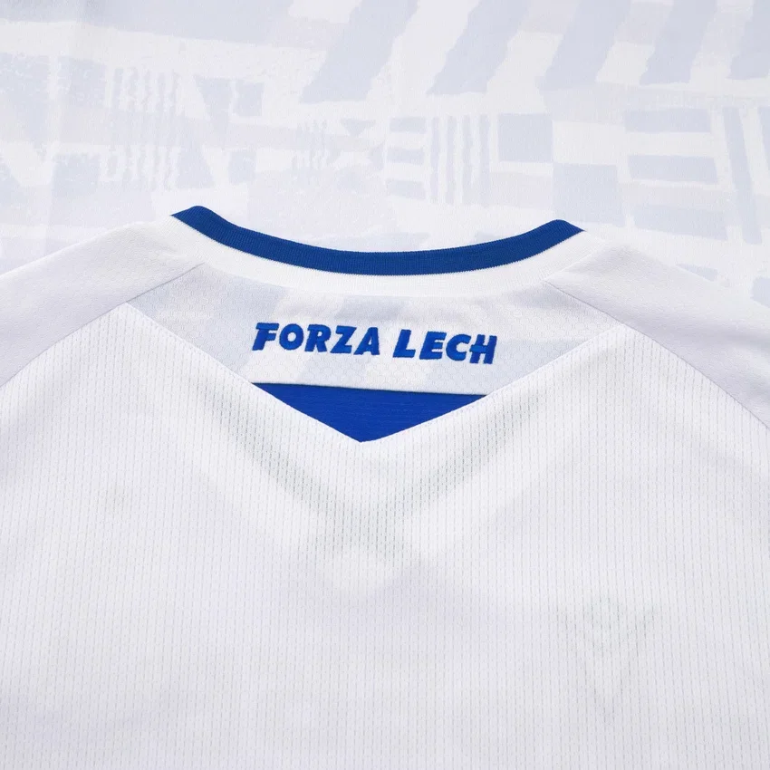 Camisola de jogo fora de casa para adultos do Lech Poznan 2025/26 Camisola de jogo fora de casa para adultos do Lech Poznan 2025/26