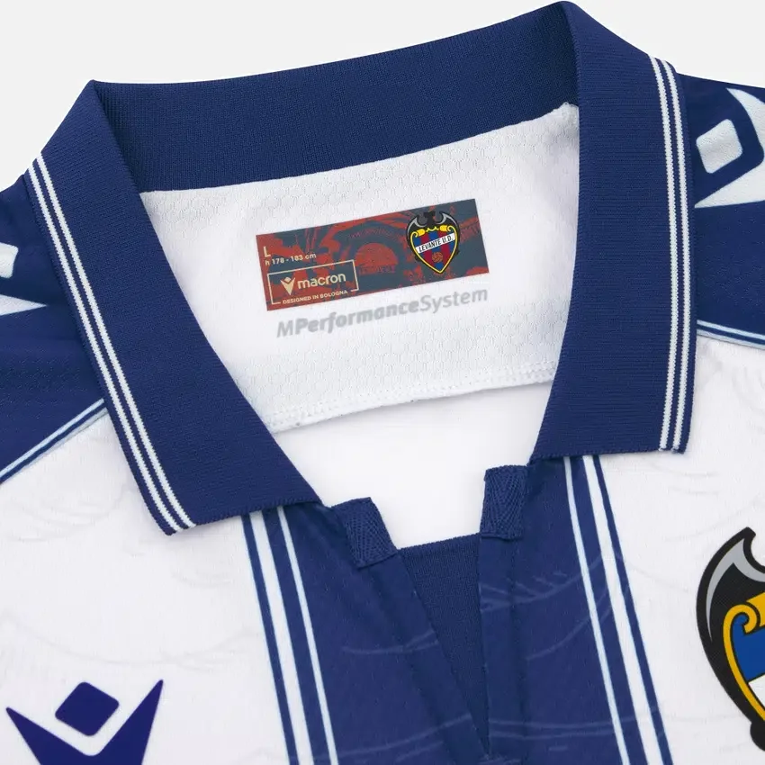 Camisola de jogo fora de casa para adultos do Levante UD 2025/26 Camisola de jogo fora de casa para adultos do Levante UD 2025/26