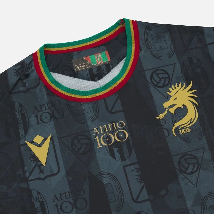 Camisola de jogo fora de casa para adultos do Ternana Calcio 2025/26 Camisola de jogo fora de casa para adultos do Ternana Calcio 2025/26