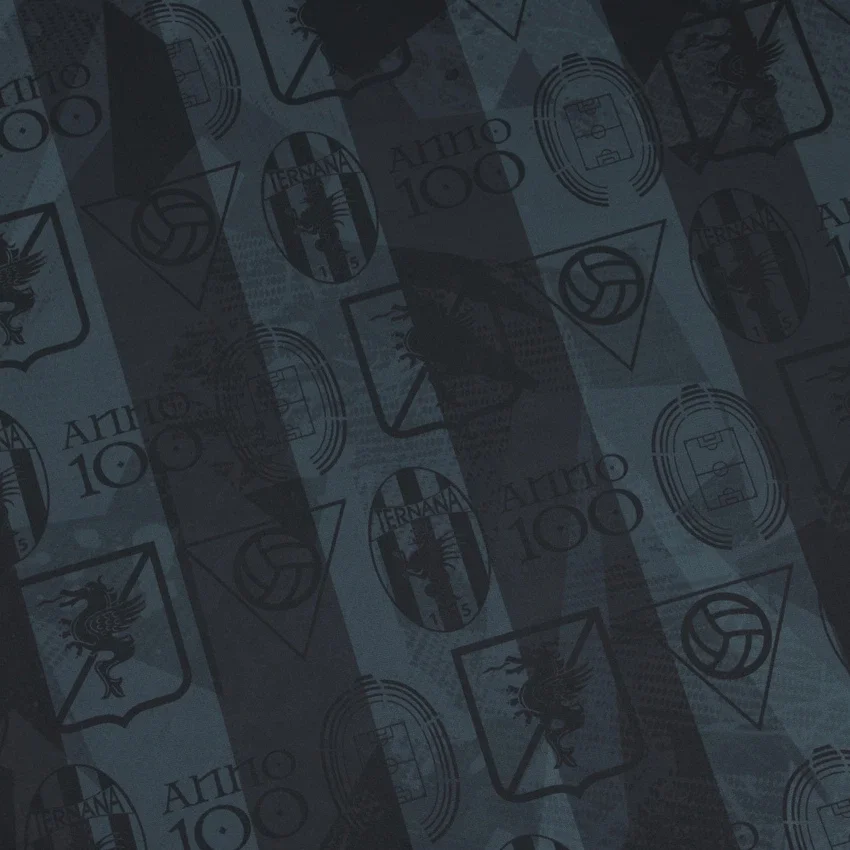 Camisola de jogo fora de casa para adultos do Ternana Calcio 2025/26 Camisola de jogo fora de casa para adultos do Ternana Calcio 2025/26