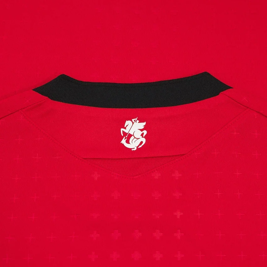Camisola de jogo júnior da Federação Georgiana de Futebol 2025/26 Camisola de jogo júnior da Federação Georgiana de Futebol 2025/26