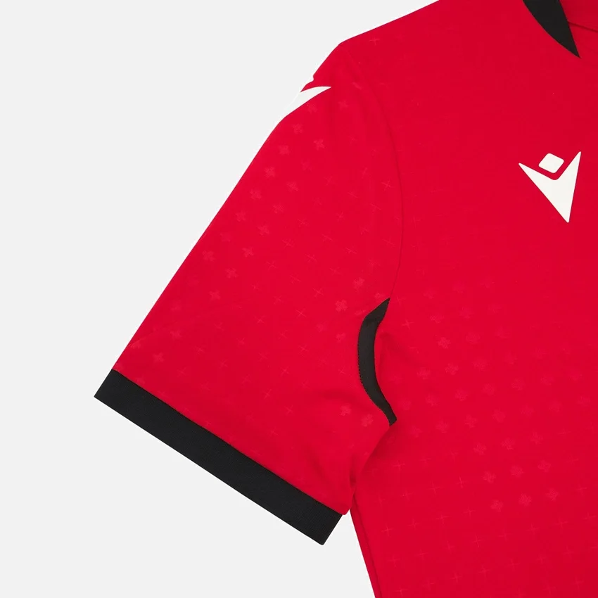 Camisola de jogo júnior da Federação Georgiana de Futebol 2025/26 Camisola de jogo júnior da Federação Georgiana de Futebol 2025/26