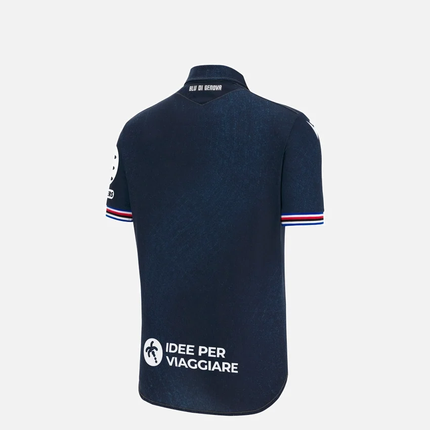 Camisola de jogo júnior terceira da U.C. Sampdoria 2025/26 Camisola de jogo júnior terceira da U.C. Sampdoria 2025/26