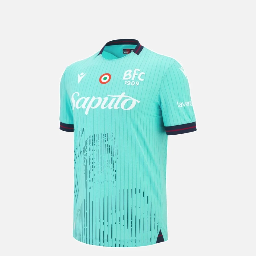 Camisola de jogo júnior terceira do Bologna FC 1909 2025/26 Camisola de jogo júnior terceira do Bologna FC 1909 2025/26