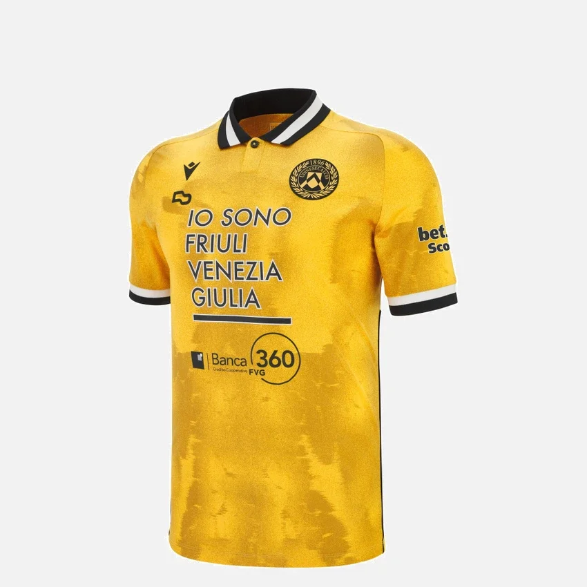 Camisola de jogo júnior terceira do Udinese Calcio 2025/26 Camisola de jogo júnior terceira do Udinese Calcio 2025/26
