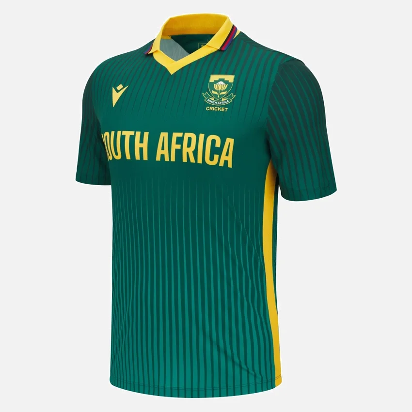 Camisola de jogo ODI da Cricket South Africa 2025/26 Camisola de jogo ODI da Cricket South Africa 2025/26