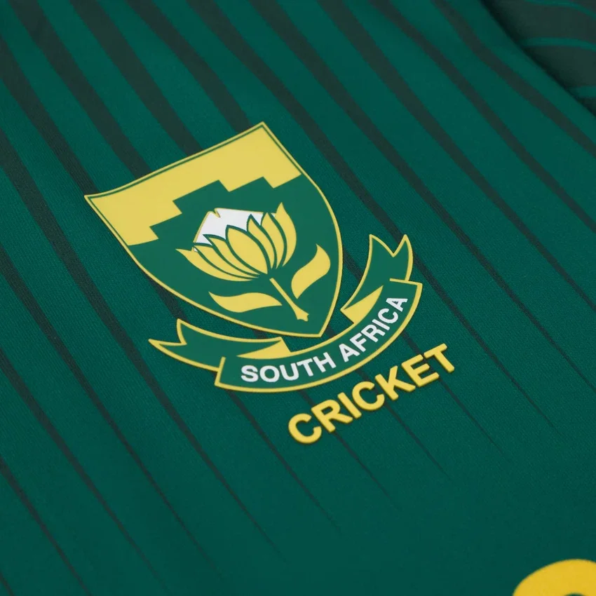 Camisola de jogo ODI para criança da Cricket South Africa 2025/26 Camisola de jogo ODI para criança da Cricket South Africa 2025/26