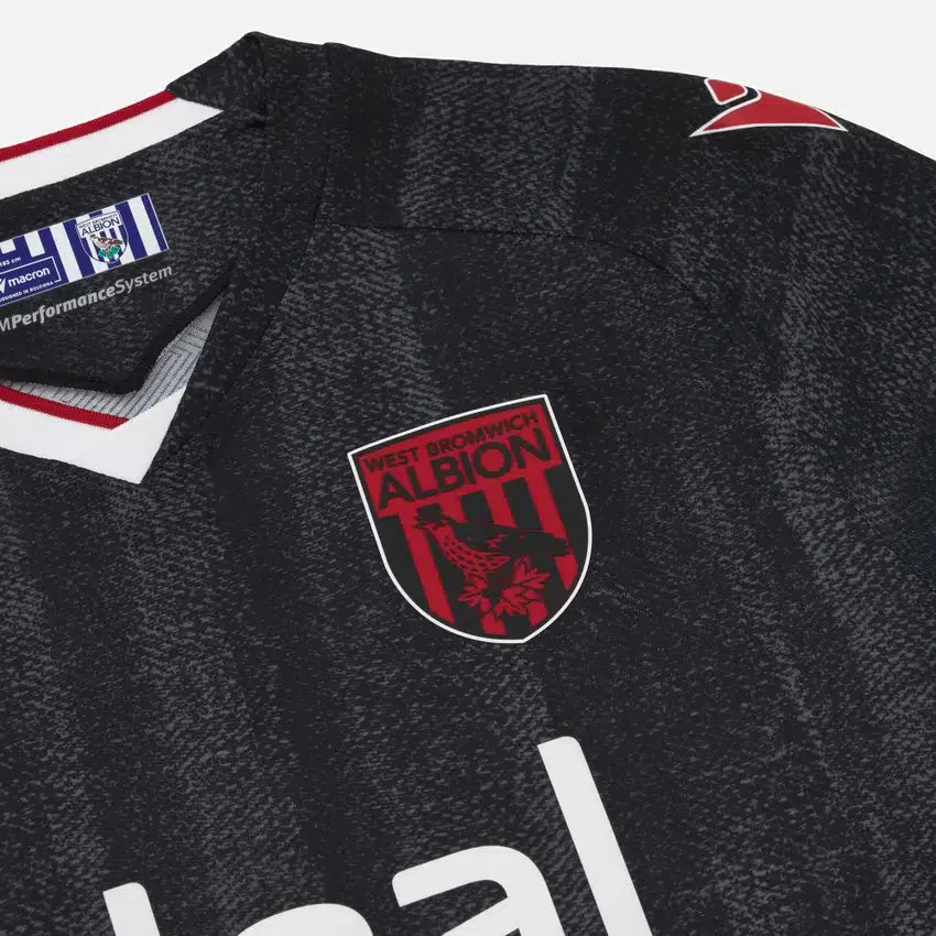 Camisola de jogo terceira para adultos do West Bromwich Albion F.C. 2025/26 Camisola de jogo terceira para adultos do West Bromwich Albion F.C. 2025/26