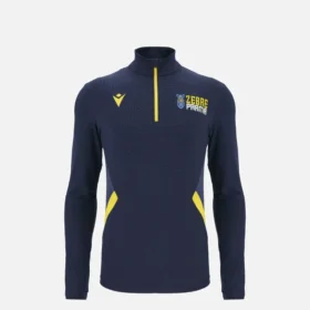 Camisola de treino com fecho de 1/4 Zebre Parma 2025/26 Júnior Camisola de treino com fecho de 1/4 Zebre Parma 2025/26 Júnior