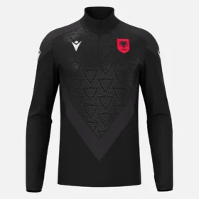 Camisola de treino com fecho de correr de 1/4 da Seleção Nacional da Albânia FSHF 2026/27