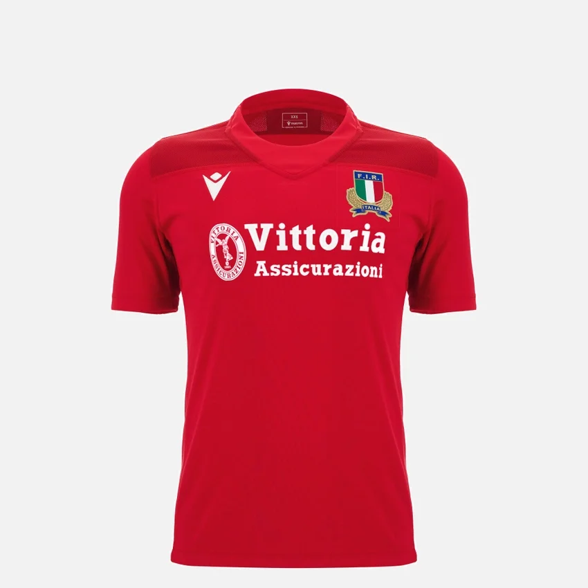 Camisola de treino infantil Capsule Garibaldi Italia Rugby 2025/26 Camisola de treino infantil Capsule Garibaldi Italia Rugby 2025/26