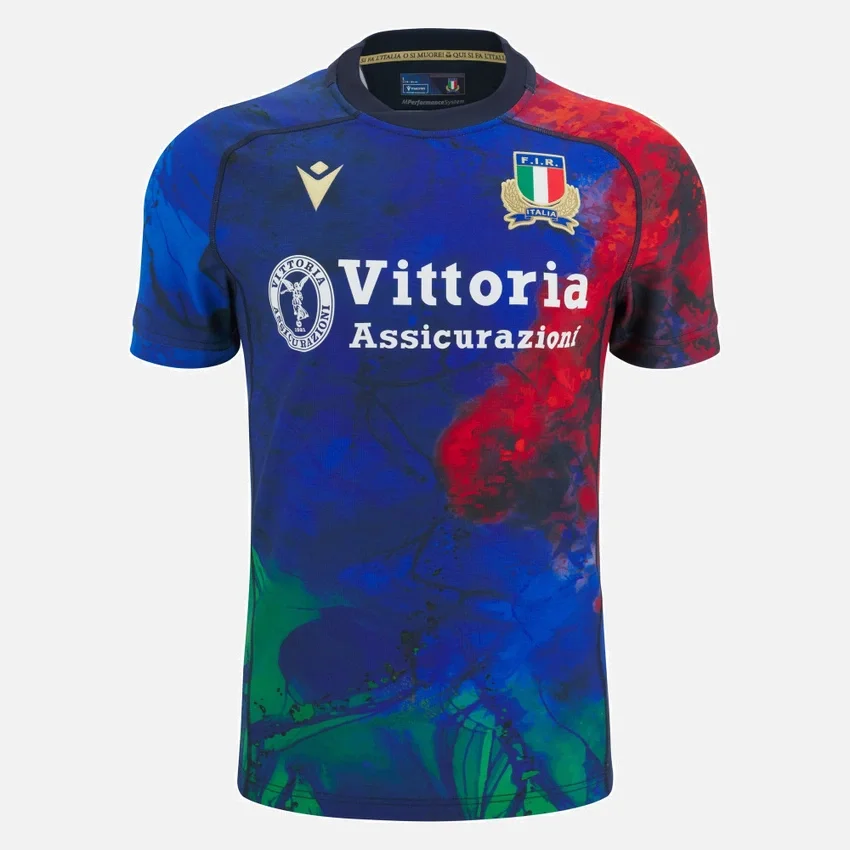 Camisola de treino Italia Rugby 2025/26 Camisola de treino Italia Rugby 2025/26