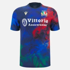 Camisola de treino para adultos Italia Rugby 2025/26 Camisola de treino para adultos Italia Rugby 2025/26