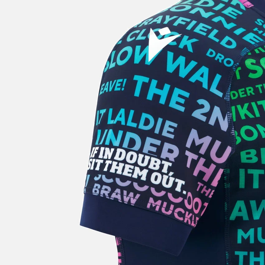 Camisola de treino Scottish Rugby 2025/26 Words Camisola de treino Scottish Rugby 2025/26 Words