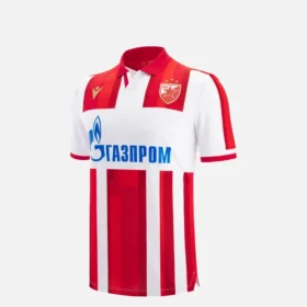 Camisolas de jogo em casa júnior do Red Star Belgrado 2025/26 Camisolas de jogo em casa júnior do Red Star Belgrado 2025/26