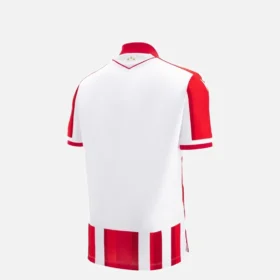 Camisolas de jogo em casa júnior do Red Star Belgrado 2025/26 Camisolas de jogo em casa júnior do Red Star Belgrado 2025/26