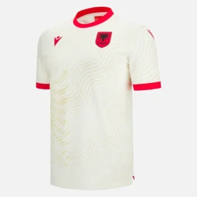 Camisolas de jogo fora de casa da Seleção Nacional da Albânia FSHF 2026/27 para adultos Camisolas de jogo fora de casa da Seleção Nacional da Albânia FSHF 2026/27 para adultos