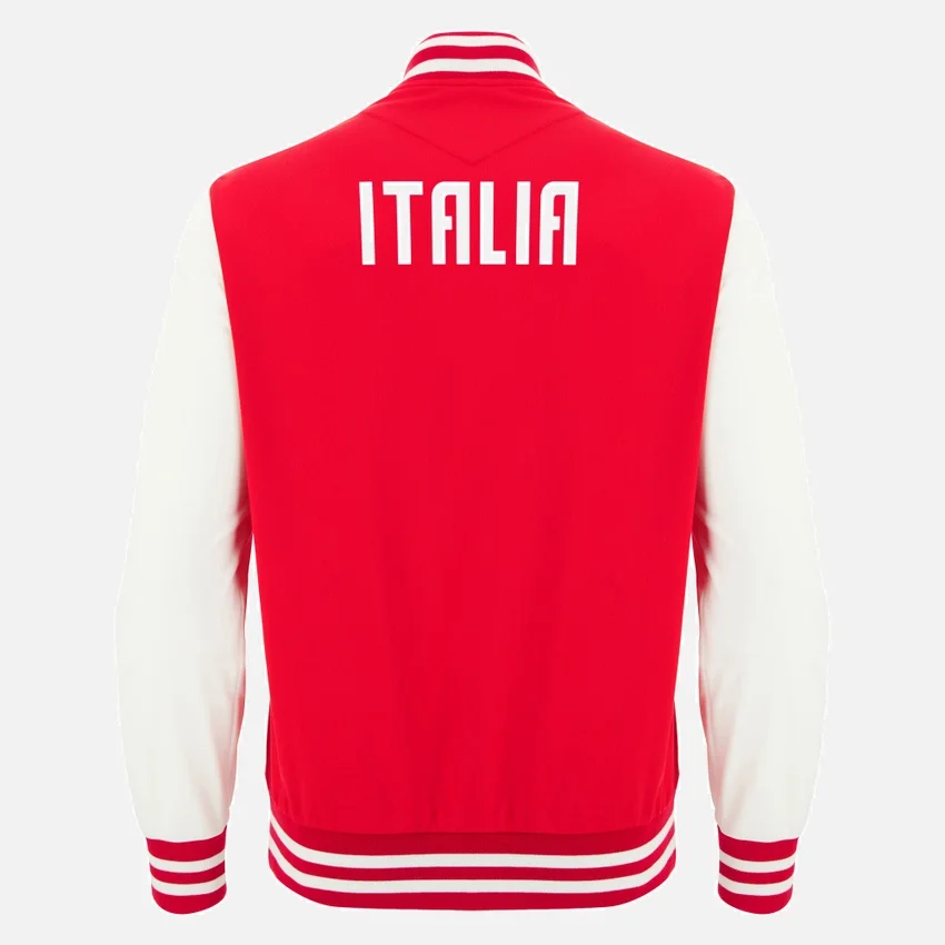 Casaco Anthem da coleção Capsule Garibaldi Italia Rugby 2025/26 para adultos Athleisure Casaco Anthem da coleção Capsule Garibaldi Italia Rugby 2025/26 para adultos Athleisure