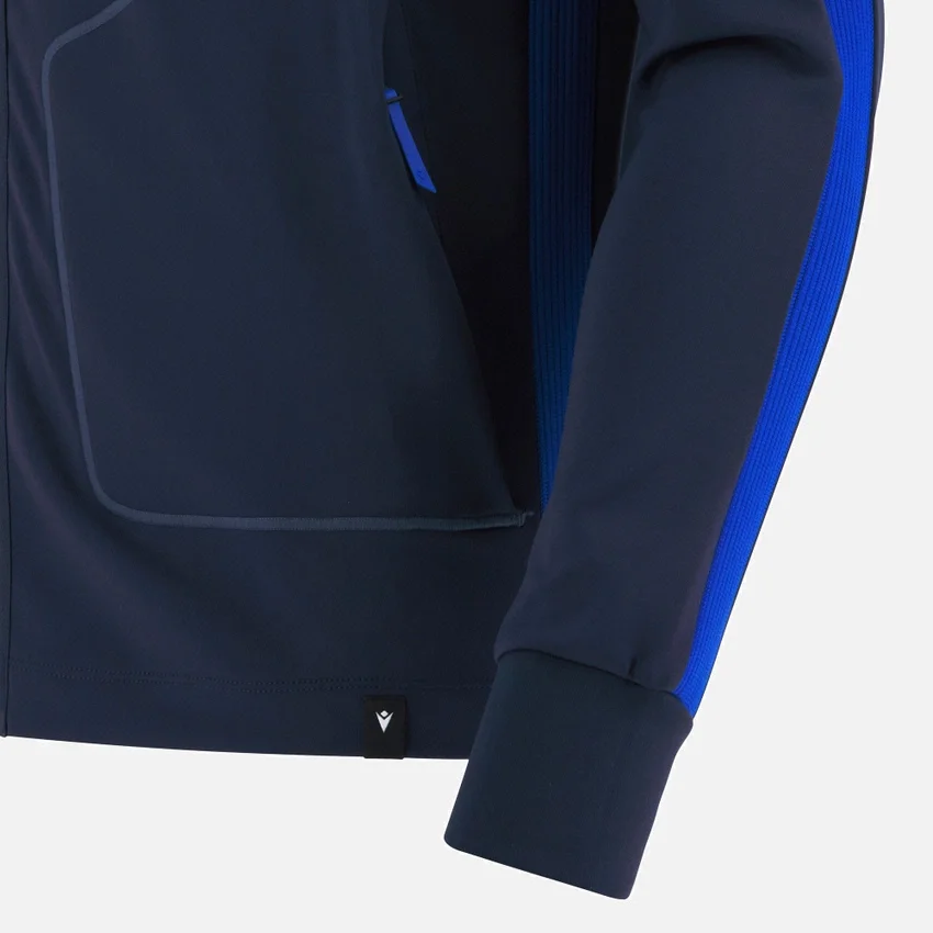 Casaco Anthem para adultos Italia Rugby 2025/26 Athleisure Casaco Anthem para adultos Italia Rugby 2025/26 Athleisure