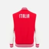 Casaco Athleisure de coleção cápsula Garibaldi Italia Rugby 2025/26 para crianças Casaco Athleisure de coleção cápsula Garibaldi Italia Rugby 2025/26 para crianças