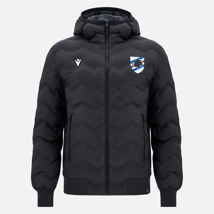 Casaco Bomber Athleisure oficial para adultos da U.C. Sampdoria 2025/26 Casaco Bomber Athleisure oficial para adultos da U.C. Sampdoria 2025/26