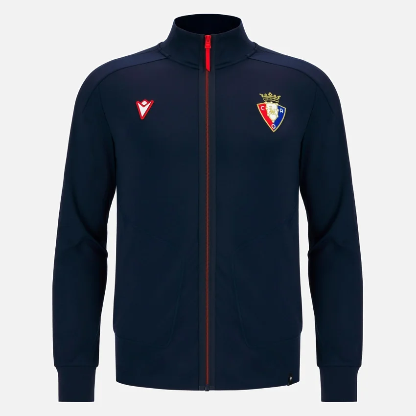 Casaco de aquecimento anthem para adulto Osasuna 2025/26 Athleisure Casaco de aquecimento anthem para adulto Osasuna 2025/26 Athleisure
