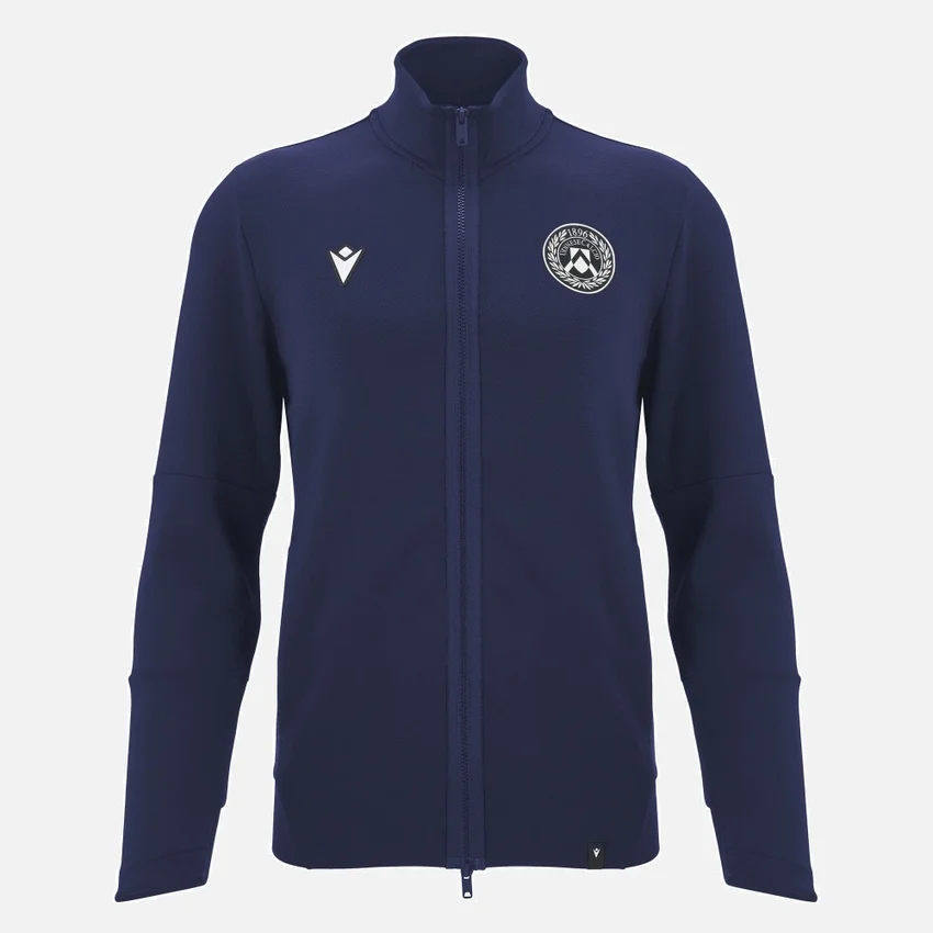Casaco de aquecimento Athleisure para adultos Udinese Calcio 2025/26 Casaco de aquecimento Athleisure para adultos Udinese Calcio 2025/26