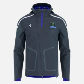 Casaco de banho de viagem Monster Energy Yamaha MotoGP 2026 para homem Casaco de banho de viagem Monster Energy Yamaha MotoGP 2026 para homem