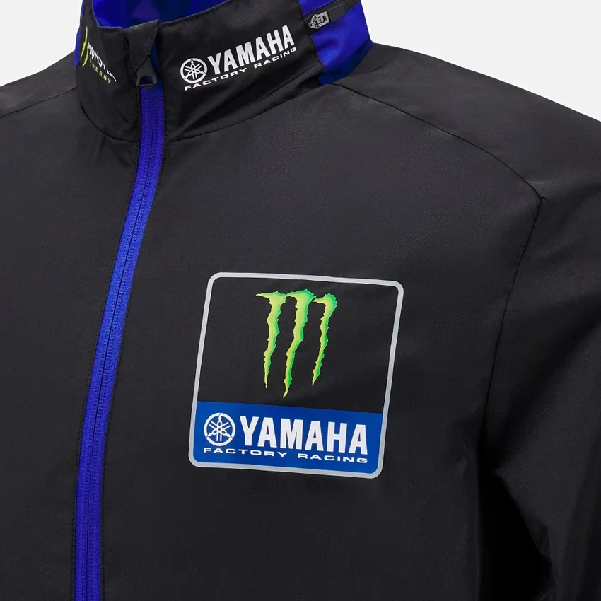 Casaco de banho masculino Yamaha Factory Racing 2025 Casaco de banho masculino Yamaha Factory Racing 2025